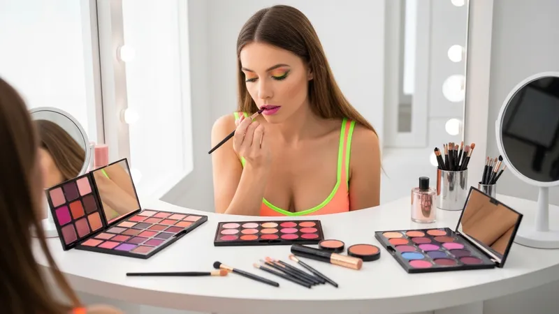 Tendances de maquillage influencées par la culture pop